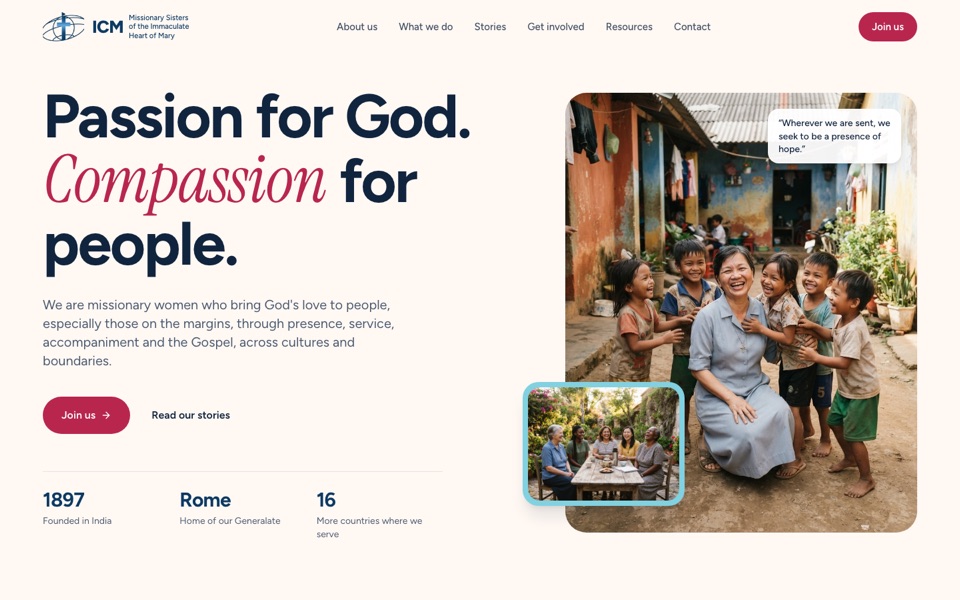 Design C homepage preview